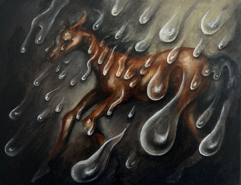 Sabrina Drescher, Giddy-up Bitch, 11 x 14"