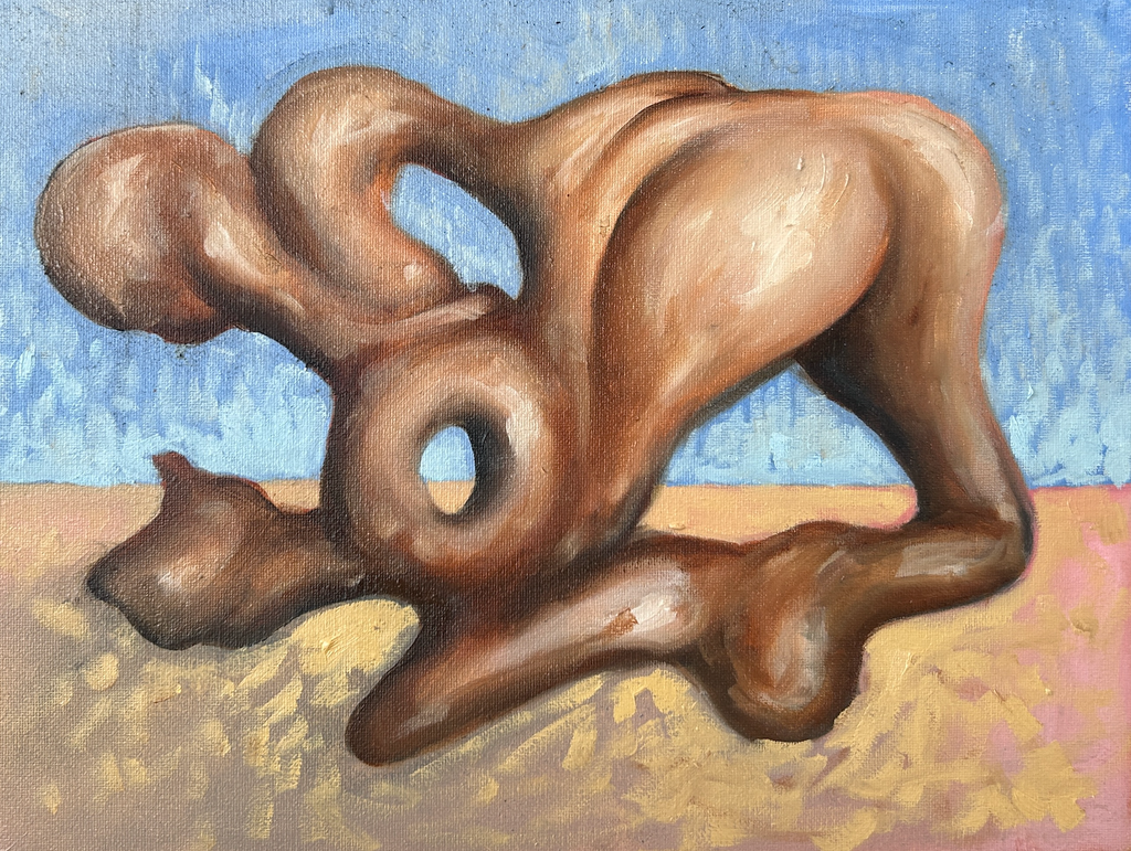 Sabrina Drescher, Slinky, 11 x 14"