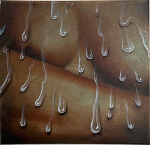 Sabrina Drescher, Sobbing/Sopping, 10 x 10"