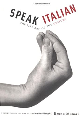 Speak Italian: The Fine Art of the Gesture by Bruno Munari